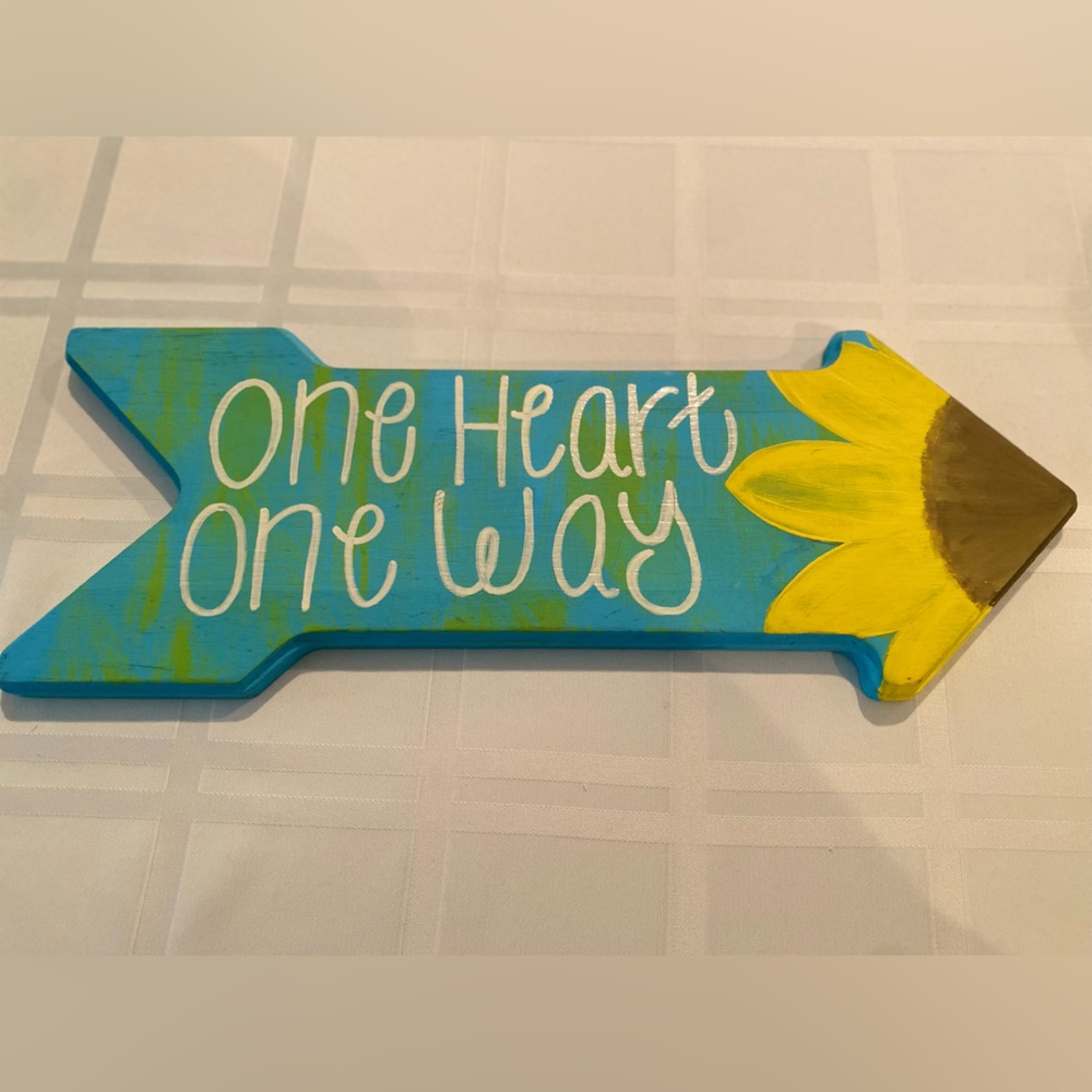 Hand Painted Sigma Kappa Wooden Arrow